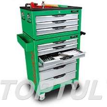 W/3 Drawer Tool Chest + W/7 Drawer Tool Trolley