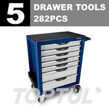 W/7 Drawer Tool Trolley -282PCS SPECIALLY ASSEMBLED FOR AUDI AND VOLKSWAGEN 