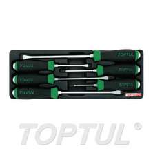 Go-Thru Slotted & Phillips Screwdriver Set (Hexagon Steel & Hexagon Driver) 0