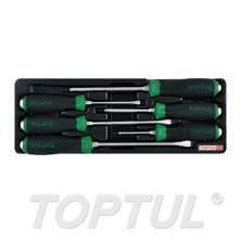 Go-Thru Slotted & Phillips Screwdriver Set (Hexagon Steel & Hexagon Driver) 0