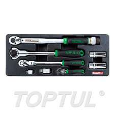 Torque Wrench, Adapter & Ratchet Handle Set