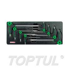 L-Type Two Way Ball Point & Hex Key Wrench Set 0