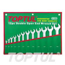 SIZE(mm) 12PCS -POUCH BAG(GREEN) -Double Open End Wrench Set