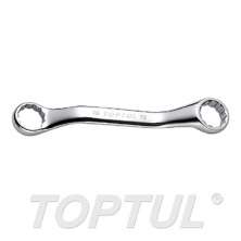 SIZE(mm) -Midget Double Ring Wrench 45 ํ Offset