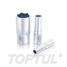 SIZE(mm) 1/4" -DR. 6PT Deep Sockets 0