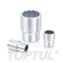 SIZE(mm) 3/4" -DR. 12PT Sockets