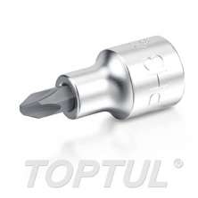 SIZE(PH) 1/4",3/8",1/2" -Phillips Bit Sockets 0