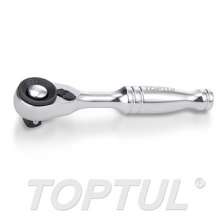 1/4" DR. Mini Reversible Ratchet Handle with Quick Release 0