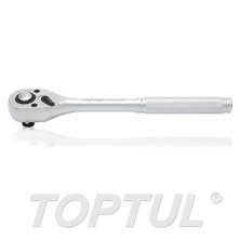 1/4",3/8",1/2" -Reversible Ratchet Handle with Quick Release (Knurled Handle)