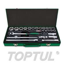 SIZE(mm) 24 PCS -1/2" DR. 6PT&12PT Socket Set