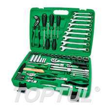 SIZE(mm) 80PCS -Professional Grade 1/4" & 1/2" DR. Tool Kit