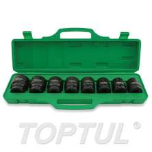 SIZE(mm) 8PCS -3/4" DR. 6PT Flank Impact Socket Set