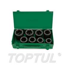 SIZE(mm) 8PCS -1" DR. 6PT Flank Impact Socket Set