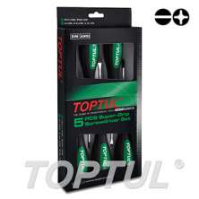 5PCS Slotted & Phillips Super-Grip Screwdriver Set 0