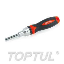 1/4",5/16,7/16 High-Torque Ratchet Screwdriver Handle 0