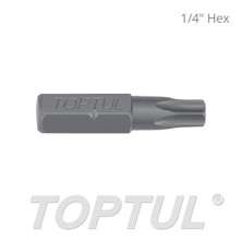 1/4" Hex Shank Star Tamperproof Insert Bits