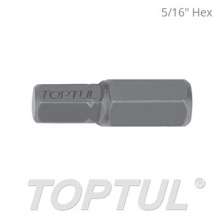 5/16" Hex Shank Hexagon Insert Bits