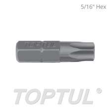 5/16" Hex Shank Star Tamperproof Insert Bits