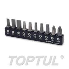 10PCS 1/4"(H) Screwdriver Bit Set 0