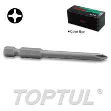 (L 70mm) 1/4" Hex Shank Phillips Power Screwdriver Bits