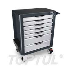 PRO-PLUS SERIES W/7-Drawer Tool Trolley (FLAT FINISHED) 0