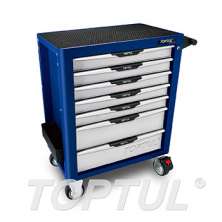 PRO-PLUS SERIES W/7-Drawer Tool Trolley (MATTE FINISHED)