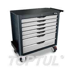 (Jumbo Model) NEW PRO-LINE SERIES 7-Drawer Mobile Tool Trolley