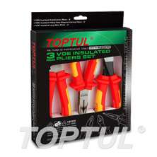 3PCS VDE Insulated Pliers Set