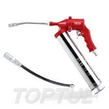 Air Operated Continuous Flow Grease Gun (Pistol Grip Type) W/6" Rigid Tube & 12" Flexible Hose 0