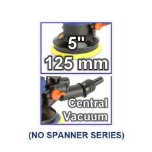 5" (Insert disc 6")(No Spanner Series) COMPOSITE AIR RANDOM ORBITAL SANDER (Central-Vacuum)