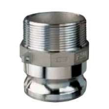 1/2 x 1/2 in. Size Stainless Steel Part F Male Adapter x Male NPT