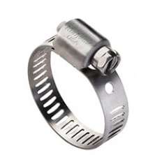 7/32 to 5/8 in. Size Range Mini Worm Gear Clamp - Stainless Steel Band & Housing with Carbon Steel Screw