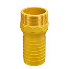 1/2 in. Size Hose Nipple (Glass Reinforced Nylon) NPT Threads 0