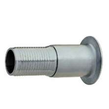 1 1/2 in. Size Turn Back Hose Nipple (Zinc Plated Steel) Used for Floating Flange Applications